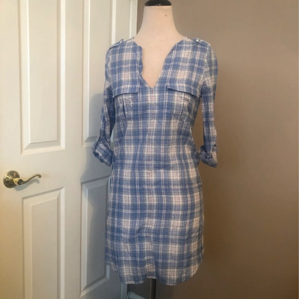 Joie plaid dress